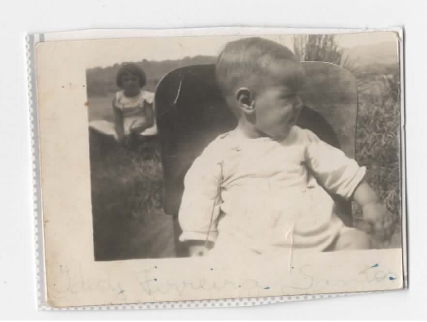 Padre Ydecy com 11 meses.