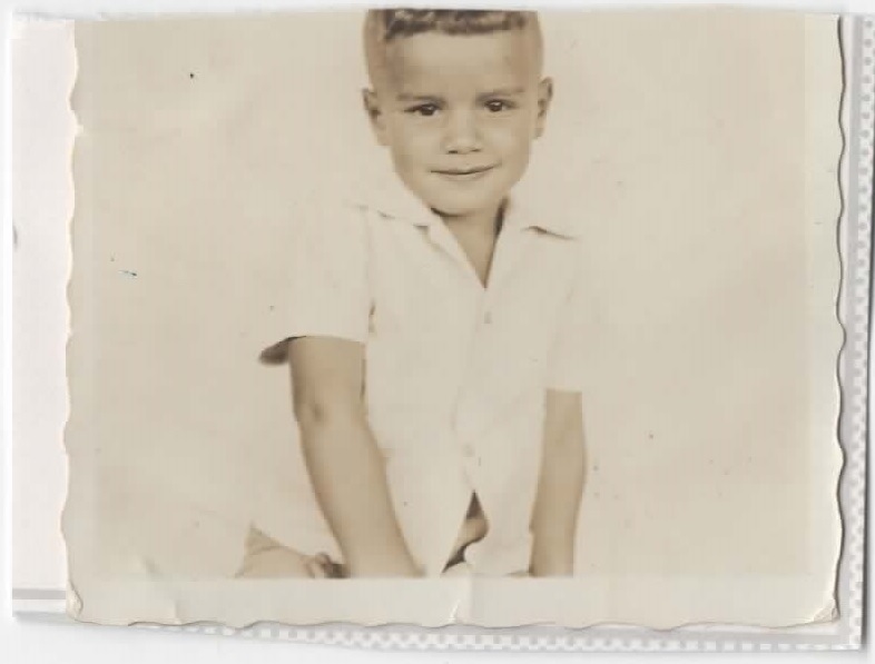 Padre Ydecy quando Criança